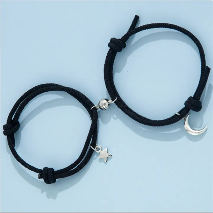 Magnetic%20Mutual%20Attraction%20Relationship%20Matching%20Bracelet%20for%20Women%20Men%20Sun%20Star%20Boyfriend%20Girlfriend%20Rope%20Couple%20Bracelet%20-%20Image%204