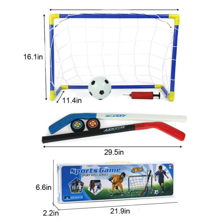 Kids%20Children%20Winter%20Ice%20Hockey%20Stick%20Training%20Tools%20Plastic%20Golf%20Football%20Soccer%20Goal%20Removable%20Mini%20Football%20Set%20-%20Image%207