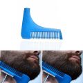 【beauty code store】2017 New Comb Beard Bro Shaping Tool Sex Man Beard Trim Template Hair Cut Hair Template Beard Modellin.