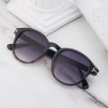new in fashion tom brand round sunglasses women men 2023 high quality aesthetic shades streetwear retro oculos de sol uv400. 