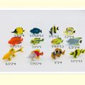 Underwater Deep Sea Creatures Tropical fish,Shark Animal Action Figures Sea Creatures Educational Toys for Kids-Assorted Styles.