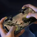 [Automatic] [20Hours] BlueWow JS27 Gamepad Joystick For PUBG Mobile Controller Auto High Frequency Click Joypad Trigger Button, L1R1 Shooter For Android Ios. 