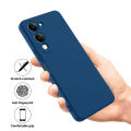 Vivo Y04 Phone Case Ultra Slim Shockproof Luxury Rubber Skin Liquid Silicone Case For vivo Y 04 Back Cover.