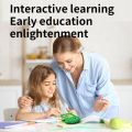 Talking Early Education Flash Card Machine Learning Language English Electronic Audio Book Toy Children Birthday Gift Toy Luhuai CVC.