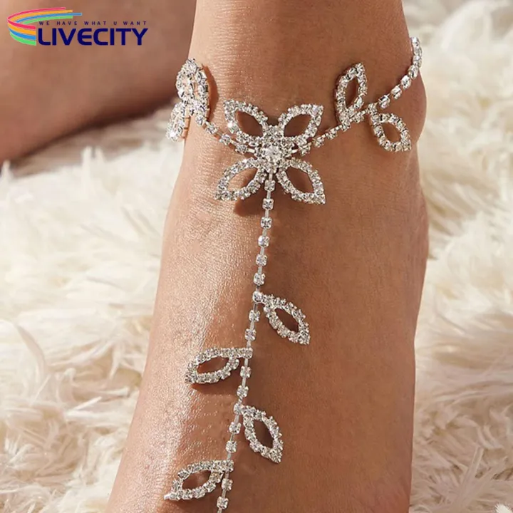 Beach%20Anklet%20Fine%20Workmanship%20Leaves%20Shape%20Ankle%20Bracelet%20with%20Toe%20Ring%20-%20Image%203