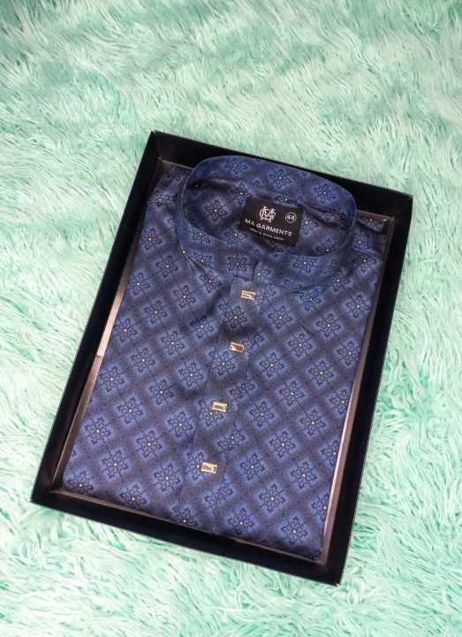 Men's Panjabi print work Exclusive Collection Panjabi For Men