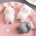Animals Stress Toys5 Pcs Mochi Squishy Toy Mini Cat Squishy Mochi Squishy Cat Mochi Squeeze Toys Soft Squishy Stress Relief Animal Toys. 