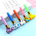 Party Blowing Dragon Whistle- Funny Colorful Party Blowers Horns Whistles for Kids Birthday Party- (Pack of 10 Pcs).
