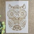 Stencil for Wall & Fashion Painting Template 10 by 8 inch..