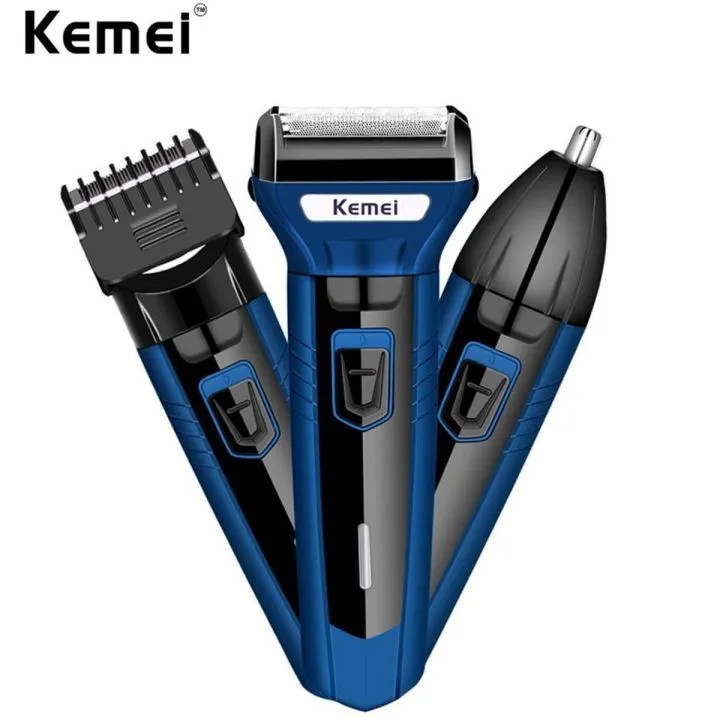 Kemei%20Km-6330%203%20In%201%20Professional%20Hair%20Trimmer%20Super%20Grooming%20Kit%20Shaver%20Clipper%20Nose%20Trimmer%203%20-%20Image%204