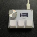 SayoDevice OSU O3C Rapid Trigger Hall Switches Keyboard 3 Key With Knob Wooting Magnetic Red Switches Keyboard With Screen. 