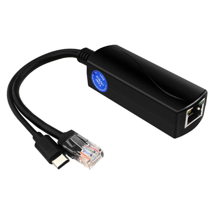 PoE%20Splitter%20USB%20TYPE%20C%205V%20IEEE802.3af/at%20Compliant%20PoE%20Power%20Over%20Ethernet%20Splitter%20Adapter%20Adaptive%2010/100/1000Mbps%20-%20Image%204