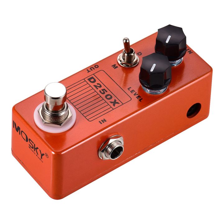 Harmony%20Mosky%20D250X%20Mini%20Overdrive%20Preamp%20Guitar%20Effect%20Pedal%20with%20True%20Bypass%20Switch%20-%20Image%203