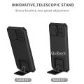 Quiberk for Samsung Galaxy A03 Phone Case Slide Camera Cover Kickstand Hard Shockproof Armor Back Casing. 