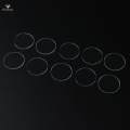2x 10pc 1mm Thick Dome Mineral Watch Crystal.