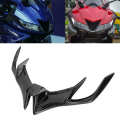 Motorcycle Front Fairing Aerodynamic Winglets For Yamaha R15 - V3 Carbon fiber-Black. 