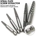 11 Pieces Screw Extractor Set Easy Out Bolt Extractor Set Reverse Drill Bit Extractor Set for Removing Broken Screws. 