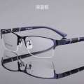 -150 (-1.5) Minus lens power degree ready power men good quality half -rim optical frame. 