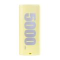 PRODA 5000mAh Power Bank E5 - Yellow. 