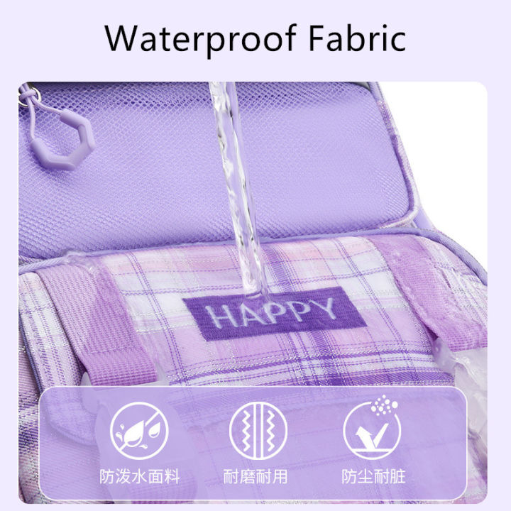 purple%20school%20bags%20for%20kids%20plaid%20book%20bag%20pink%20waterproof%20School%20backpacks%20for%20girls%20large%20capacity%20backpack%20with%20many%20pockets%20-%20Image%205