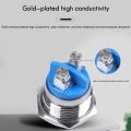 16mm High Round High Round Momentary Metal Push Button Switch. 