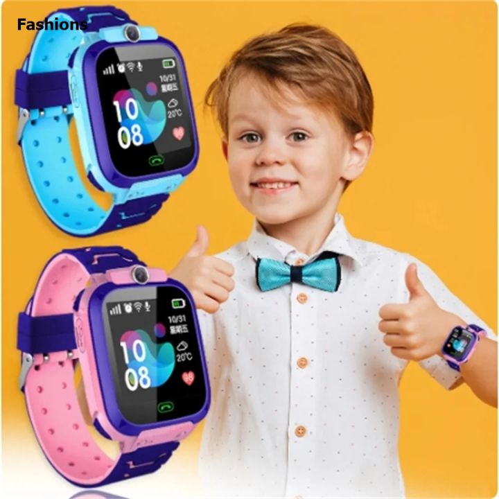 Fashions 2025 New Kids Smart Watch SOS Call Camera Positioning Two Way ...