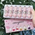 1pcs/ 6pcs emaymei Transparent Jelly Change Lipstick Waterproof Crystal Jelly Lipstick with Flower Inside | 3.8gm 6 Shades Available. 