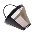 (New) multifunction wahable handle coffee filter reuseable coffee filter con-tyle encounter.