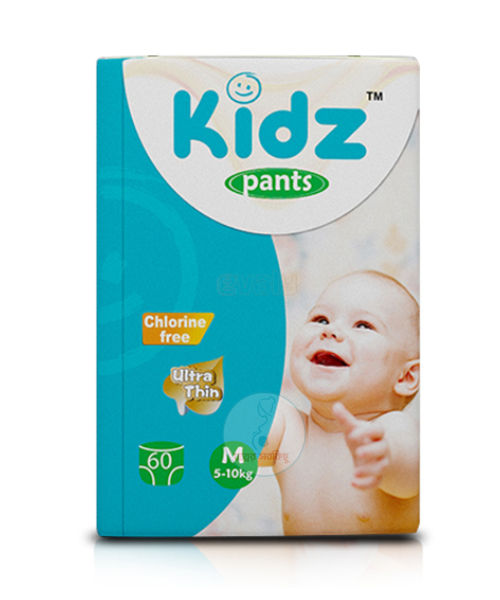 Kidz%20Baby%20Pants%20Diaper%20M%20(5-10)kg%2060pcs%20-%20Image%202