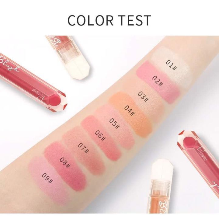 Pudaier%20Face%20Liquid%20Blush%20Makeup%20Beauty%20Glazed%20Cheek%20Blusher%20Matte%20Face%20Contour-#03-SHALLOW%20ORANGE%20-%20Image%203