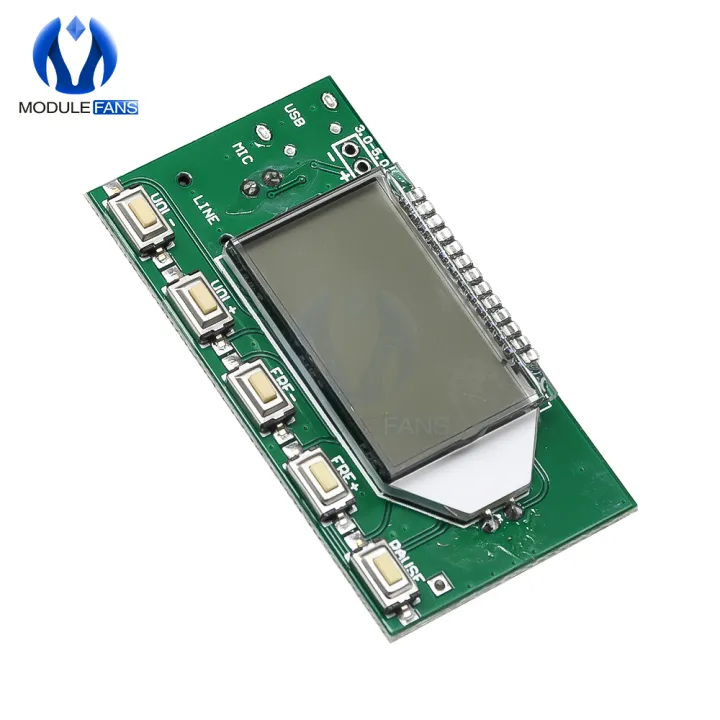 Module Wireless Microphone Circuit Board Computer Audio Transmitting Dc 3v 5v Fm Module 87.0mhz-108.0mhz
