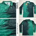 SMUG Premium POLO Full Sleeve Sports T-shirt Combo Pack -3 Pcs -Blue, Maroon and Green color.