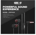 geeoo X10 plus-Powerful Sound and Strong Bass Wired Earphone-Headphones with Plastic Catching.