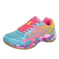 Badminton Shoes Women's Professional Summer Mesh Breathable Men's Training Shoes Girls' Sports Shoes Children's Table Tennis Ball Shoes.