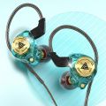 Original QKZ AK3 FiLe HiFi Earphone 3.5mm Wired Headphones with Microphon Bass Stereo Earbuds Music Sport Headset for Smartphone.