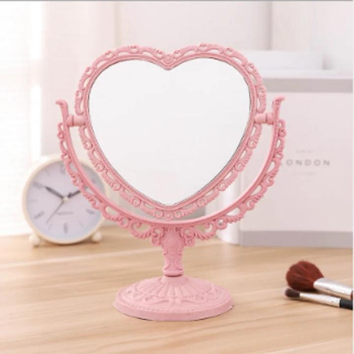 Desktop%20Makeup%20Mirror%20Heart%20Shape%20Makeup%20Vanity%20Portable%20Double-side%20Vanity%20Mirror%20Hand%20Mirror%20Cosmetic%20Compact%20Mirror%20for%20Women%20-%20Image%207