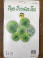 TOTEM Paper Decoration Fans (6pcs pack). 