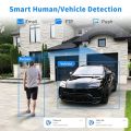 Vikylin 8MP 4K ColorVu IP Camera For Hikvision Compatible Human Vehicle Detect Two Way Audio CCTV Security Camera system NVR KIT.