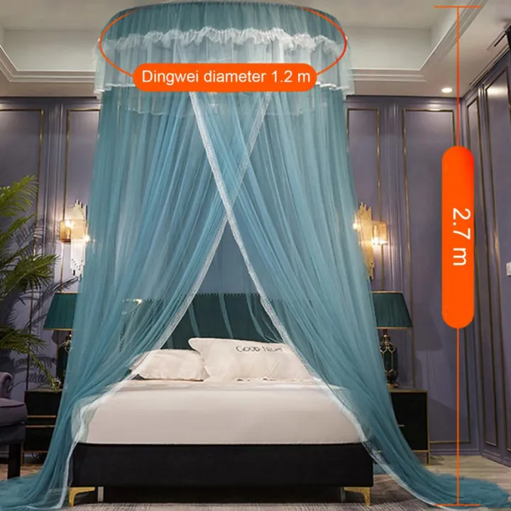 Breathable%20Hanging%20Mosquito%20Net%20Top%20Hook%20Lace%20Bed%20Canopy%20Encrypted%20Mesh%20Round%20Dome%20Court%20Style%20Crib%20Canopy%20Bedroom%20Decoration%20-%20Image%206