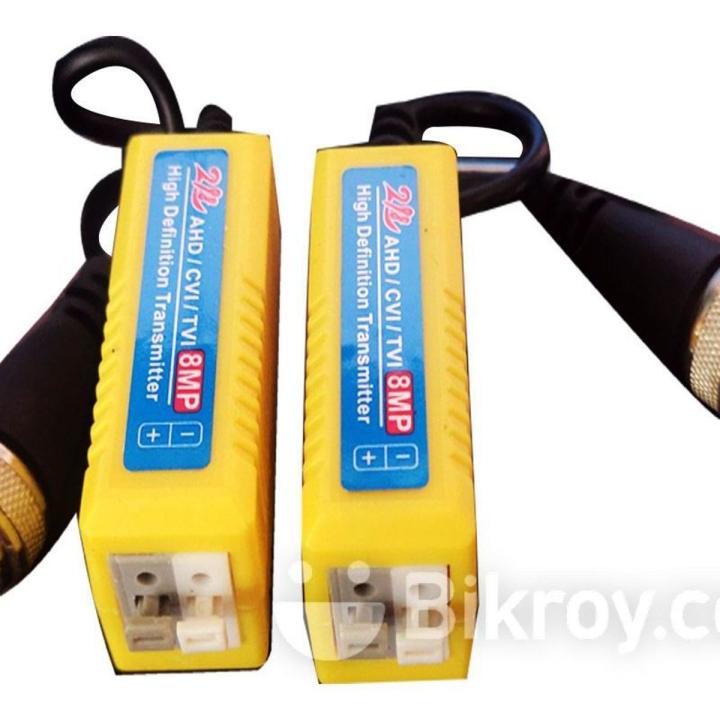 CCTV video Balun 8MP or BNC for CCTV Camera (1 pair)