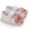 【Hengli jewelry story】(NEW)Cute Flower Soft Sole Non-Slip Prewalker Princess Shoes for Kids Baby oddler irls.