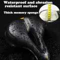 Cycle Seat | Cycle seat Cushion | with Red Reflective Safety Strip Universal Memory Foam Waterproof Breathable Shock Absorbing| Cycle Saddle | Cycle Saddle seat. 