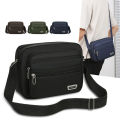 Money collection shoulder bag casual crossbody bag men's bag waterproof shoulder bag for business collection wallet multi-layer korean men's shoulder bag. 