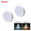 【Cathery Baby Store】Night Light With PIR Motion Sensor Magnetic LED Wall Lamp Smart Lamp Body Sensor Lights For Cabinet Bedroom.