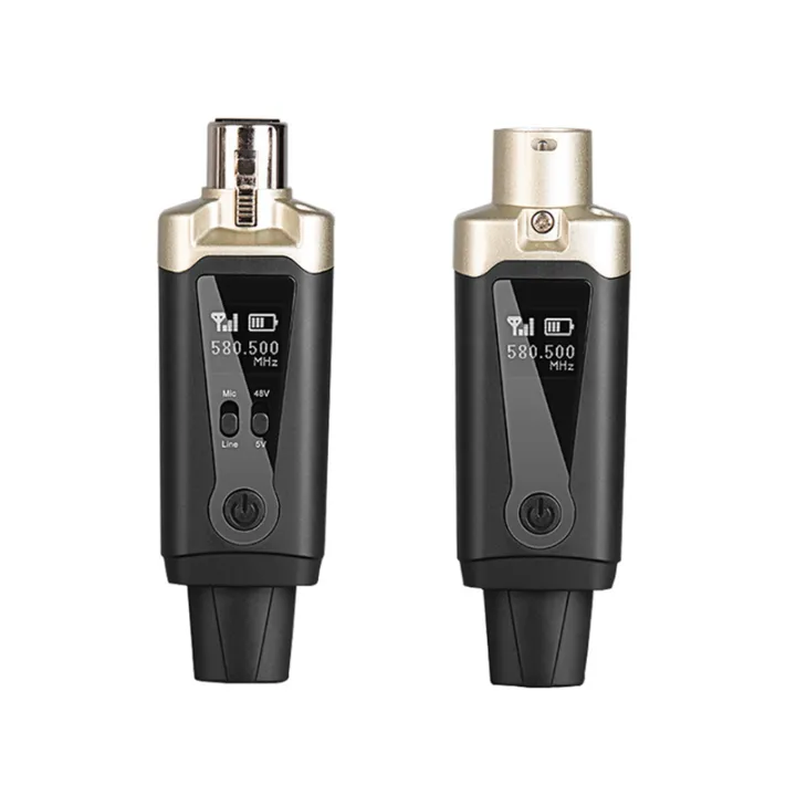 Wireless%20Microphone%20System%20UHF%20Wireless%20XLR%20Transmitter%20and%20Receiver%20for%20Dynamic%20Microphone,%20Audio%20Mixer,%20PA%20System%20Easy%20to%20Use%20-%20Image%203