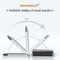 Mini Folding Hair Brush With Mirror Portable Professional Travel Hair Comb Women Men Anti Static Massage Brush Hair Styling Tool. 