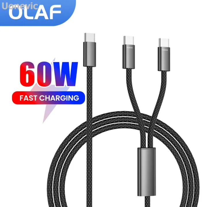 Uonevic%20Line%20C%20Mobile%20Data%205%2016%20PType%20C2%20in%201%20USB%20Type%20C%20Cable%20PD%2060W%20Profesional%20Dual%20Fast%20Charging%20Cable%20for%20iPhone%201ro%20Xiaomi%20Huawei%20USB%20-%20Image%202