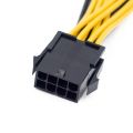EPS CPU 12V 8Pin Female to Dual 8Pin (4+4)Pin EPS 12V Male Motherboard Power Supply Cable Y Splitter Adapter Sleeve.