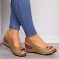 Woman Sandals Retro Wedges Summer Wedge Sandals Female Casual Sewing Women Shoes Comfortable Ladies Sandalias Plus Size.