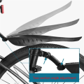 Bicycle Mudguard Set Splash Protection For Front & Rear Mudguard Mtb Mountain Cycle Plastic Mudguard Set -Black To Suit 24"-26"27"-28" Mtb Mountain Cycle Accessories 3 Pcs. - সাইকেল.